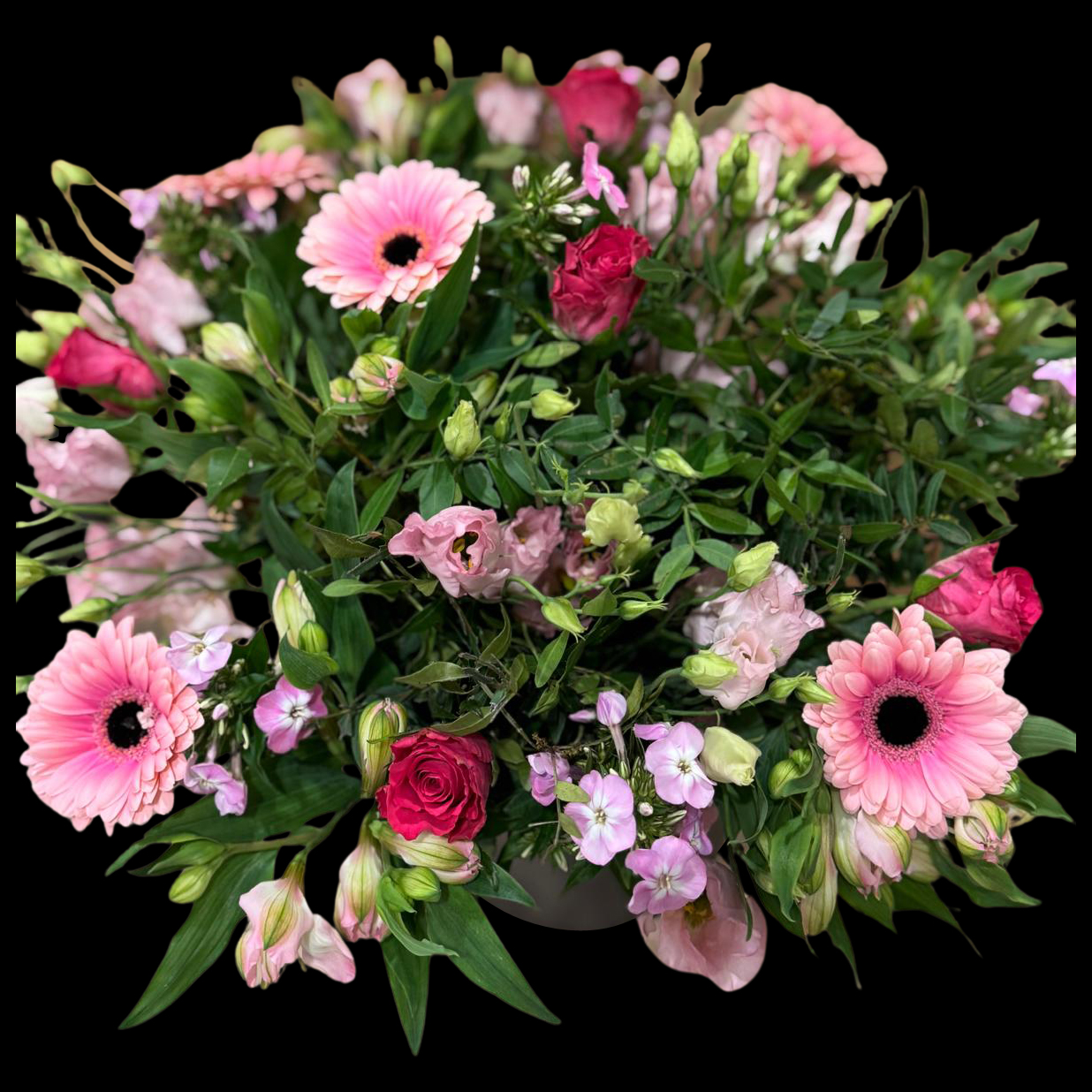 roze boeket Pink Perfection met verse bloemen