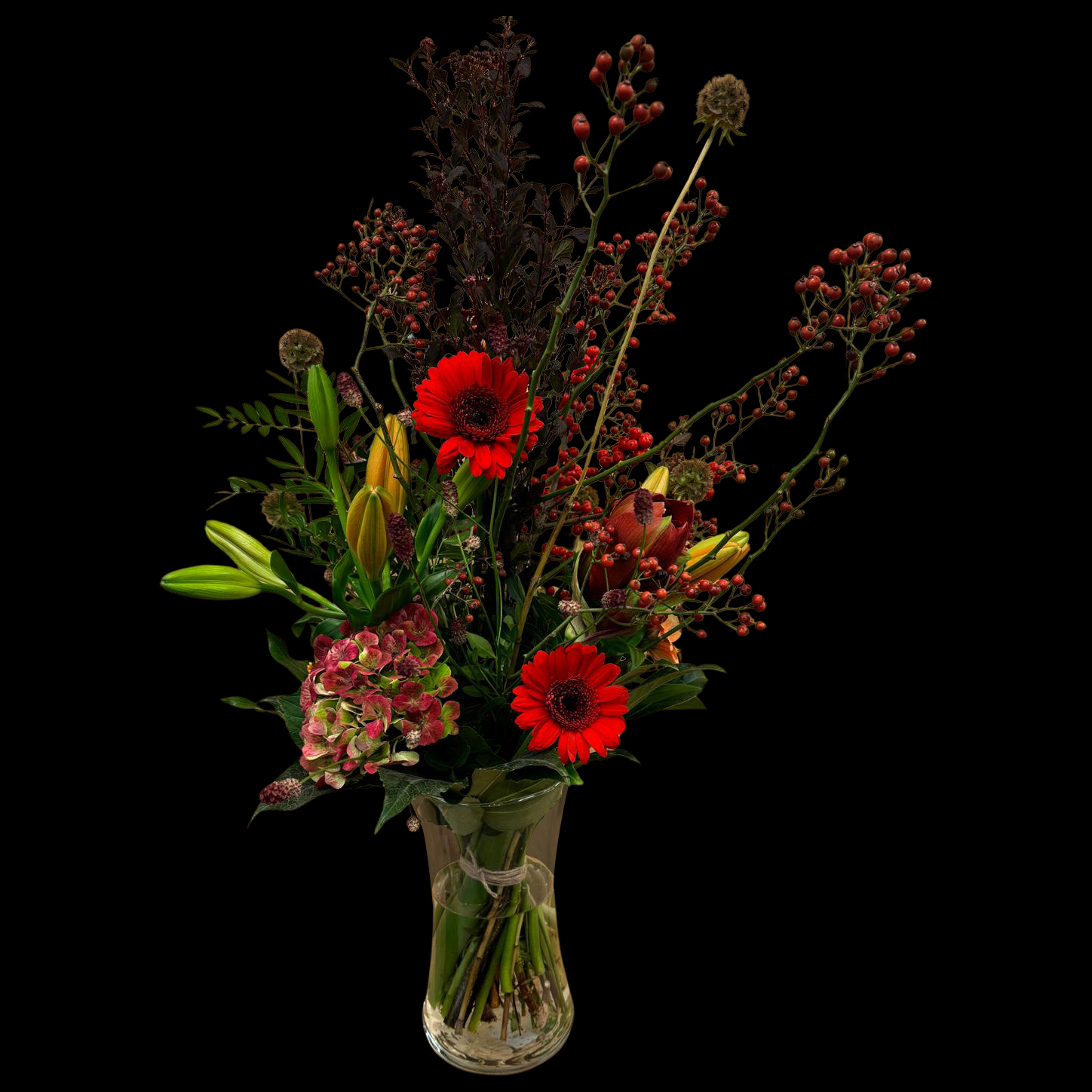 boeket Klassieke Guus met verse klassieke bloemen